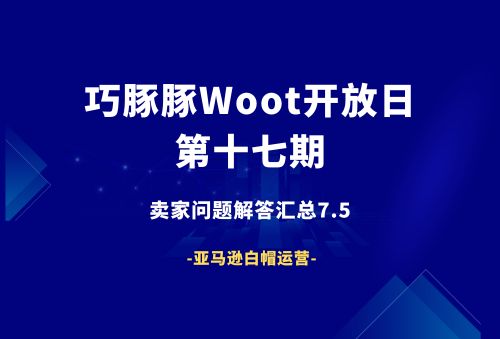 巧豚豚WOOT开放日第17期：卖家提问FAQ汇总